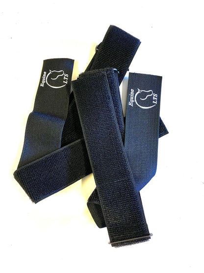 2 Large Adjustable Elastic Belts With Velcro
