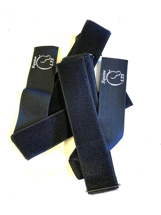 2 Large Adjustable Elastic Belts With Velcro